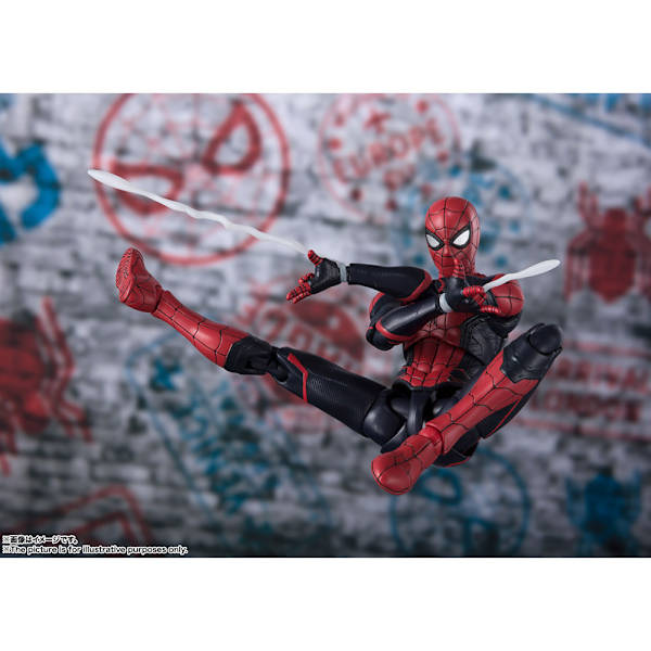 Avengers: Far From Home Spider-Man: Far From Home Uppgraderad Dräktversion Actionfigur Leksaksmodell