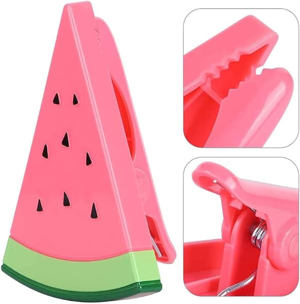 4 stk Strandhåndkle Klips (Vannmelon), Egnet for Badende