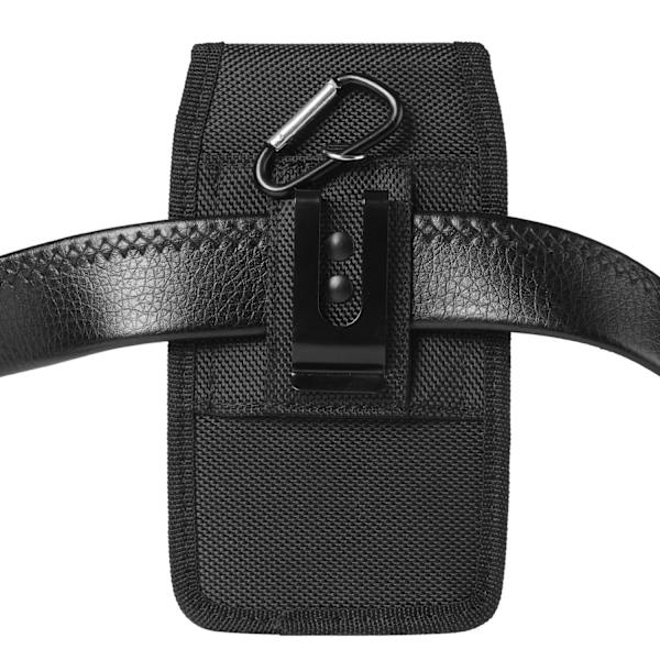 Läderfodral med kortfack för iPhone 14 Max, vertikalt