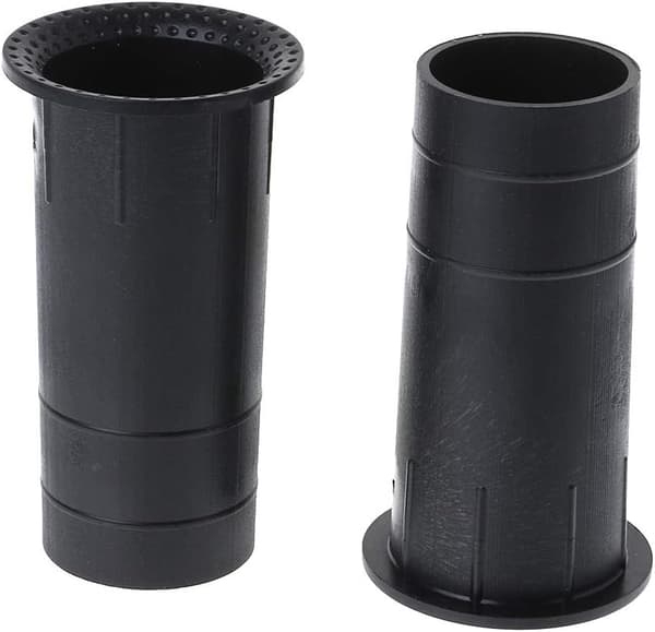 2 st högtalarport rör basreflex ventilkontakt 37x80mm