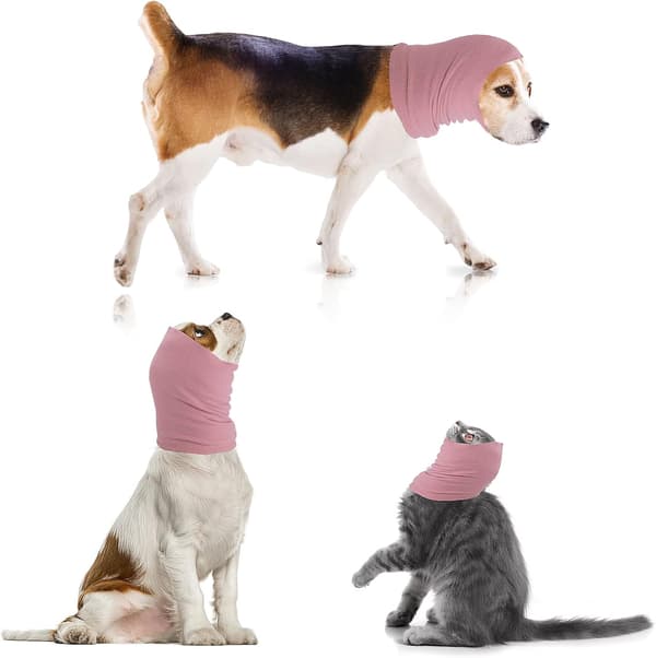 Hundemuffe til Hunde og Katte, Pet Halsvarmer og Ørevarmere til