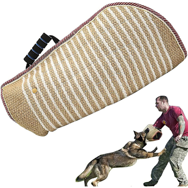 Koiran purentasuojaholkki, kestävä, juutti, koulutus, pitbull, saksanpaimenkoira