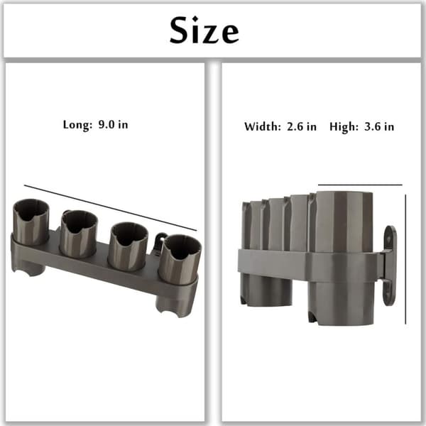 Tilbehørsholder til Dyson, tilbehørsarrangør til Dyson V15 V12