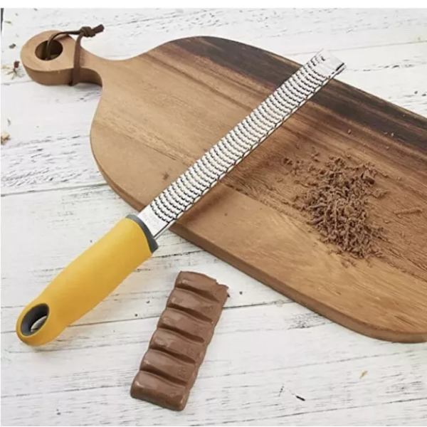 Citron Zester Citrusost Garlic Rivjern - Rustfrit Stål Universal Zester