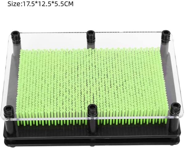 1 stycke 3D-klonhandform 3D-nål handavtryck plast
