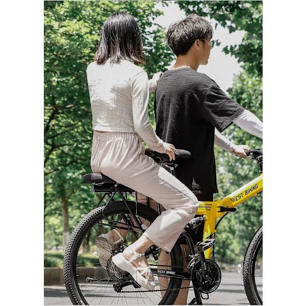 Cykelsæde pude til bagsæde, tykkere universal cykelsæder,