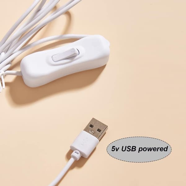 1 st LED-svamp i neon, söt neonskylt, USB-driven
