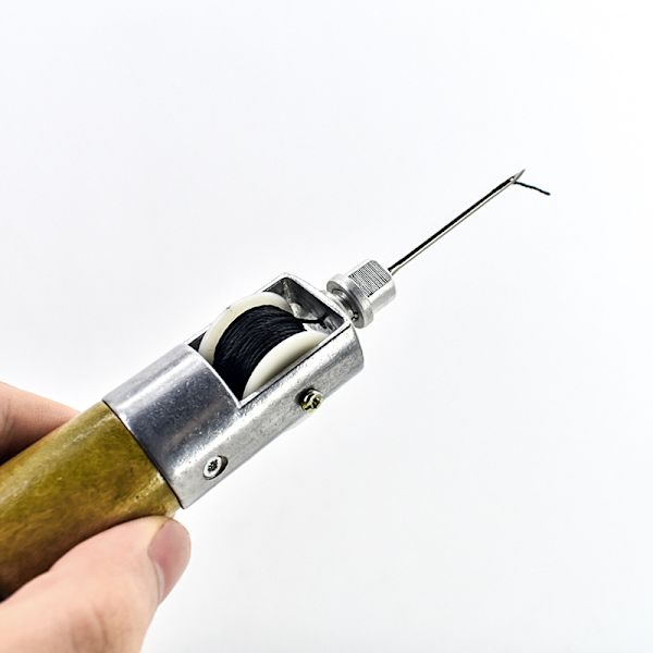 Handsydd Läderverktyg Läderfabrik Häftklammer Sy Punch Automatisk