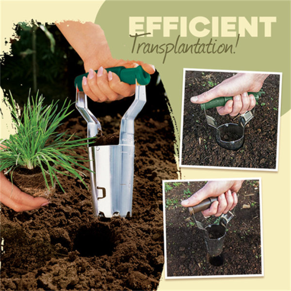 Lökplanterare - lökplanterare, idealisk för plantering (grön