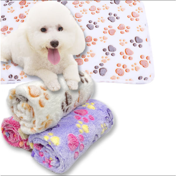 1 Pack of 3 Super Soft Fluffy Premium Fleece Pet Blankets