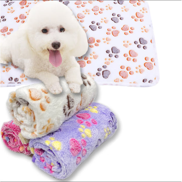 1 Pakke 3 Tæpper Super Bløde Fluffy Premium Fleece Dyretæpper
