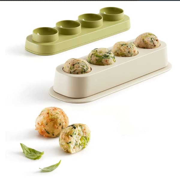 1 styck grönsaksbollformare vegetarisk bollformare Ris-kött