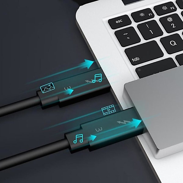 Typec-kabel til 3 datakabel 40 gbps fuld hastighed 100 w hurtig opladning 5