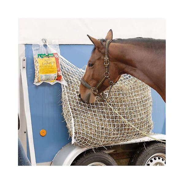 Hønet til medium hest, 3x3cm 120x90cm, hvid