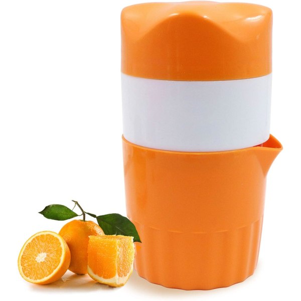 Manuell Citruspress, Bärbar Citruspress, Färg: Orange