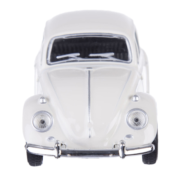 Klassisk Beetle vintage støbt metal træk-tilbage bilmodel