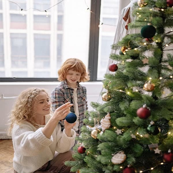 36 stk Julekuler Ornamenter til Juletreet -