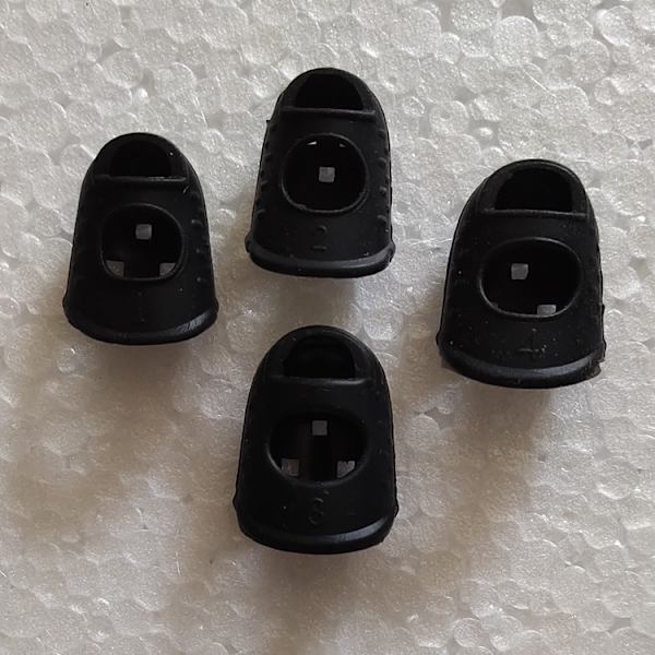 4 st Gitarr Finger Cover Guitar Silikon Finger Skydd Cover