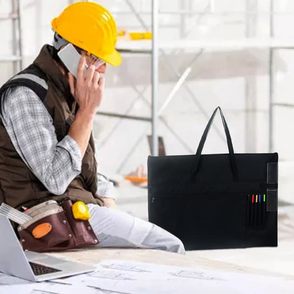 1 stycke svart ny designer triangulär tavla ritset