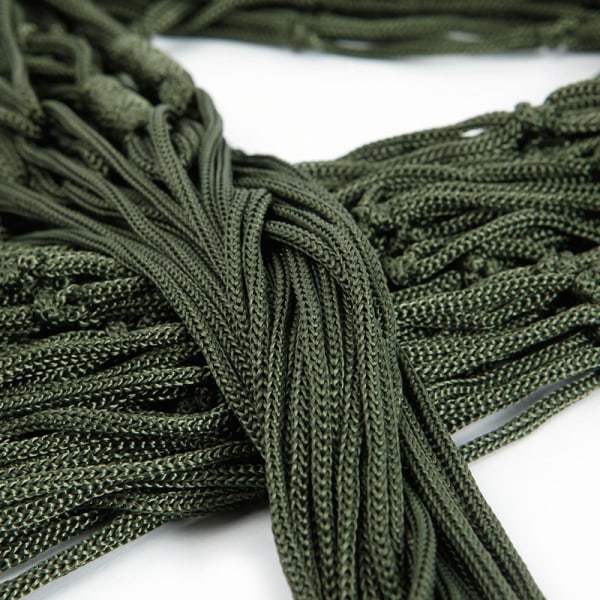 Udendørs Bold Nylon Reb Net Hængekøje 1 stk