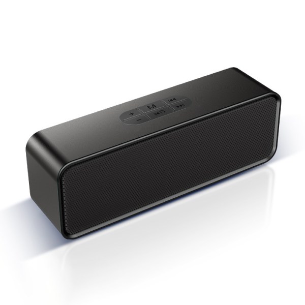 En (svart, ca 180*44*63mm) Bluetooth-högtalare mini bärbar