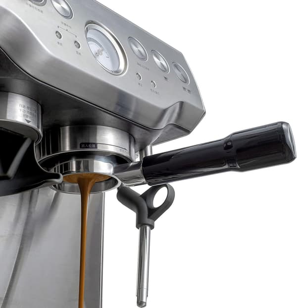 Kaffe maskine 304 rustfrit stål bundløs håndtag kaffe