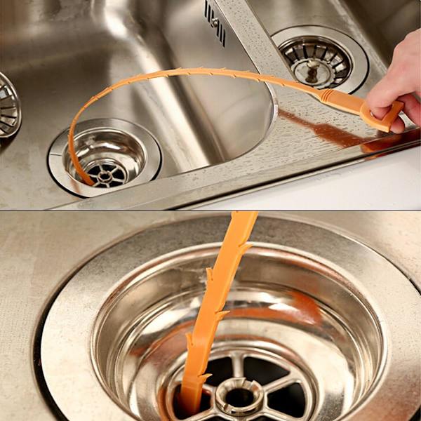 Avloppsrensare för Hår, 4-pack Avloppsslang Utrustning/Borrtyp
