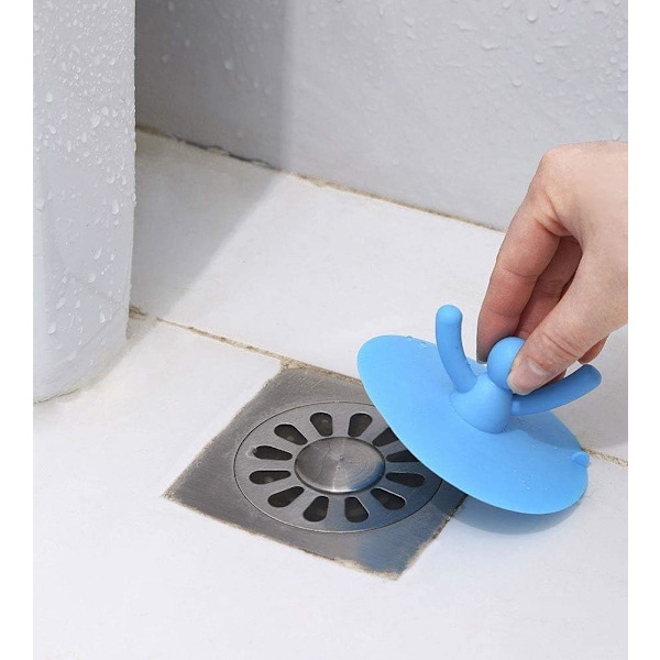 3 Pak Silicone Badekar Aftapning Stop, Baby Badekar Stop,