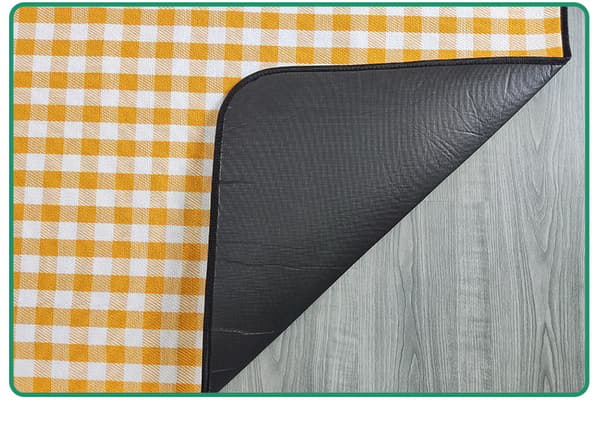 Picnic tæppe vandtæt, strandtæppe bærbart med strop