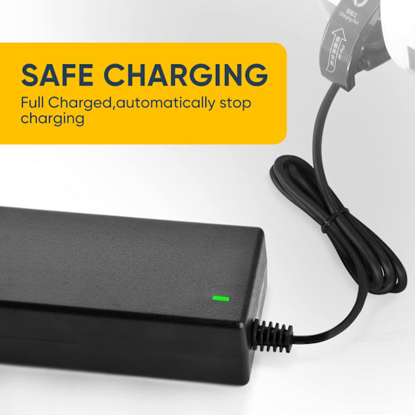 42V 2A Batterilader Universal Strømadapter