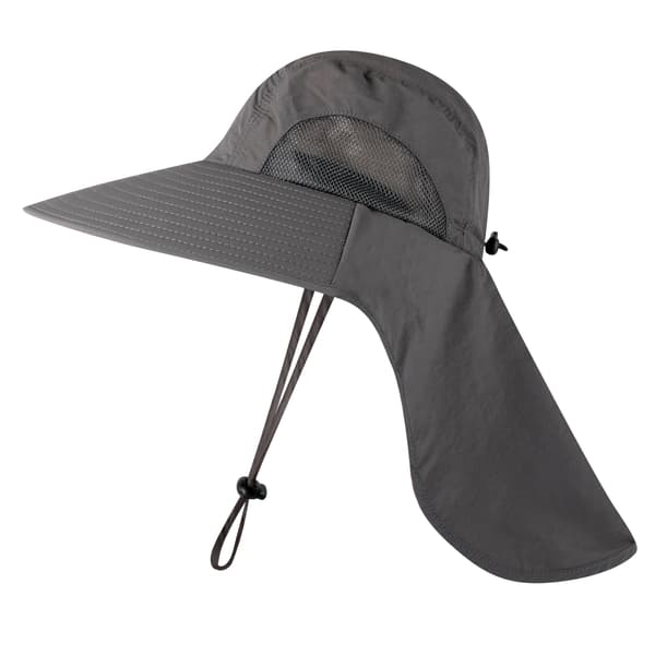 1 st Solhatt med Halsklaff, Sommarskydd, Justerbar Solhatt