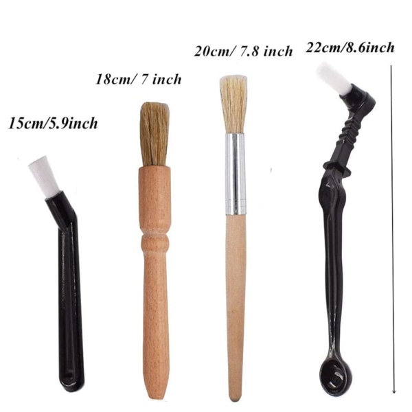 Coffee Machine Cleaning Brush Set of 8 Soymilk Machine Cleaning