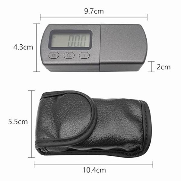 Mini Balanserad Digital Adapter, Digital Karusell Touch Pen Vågskala