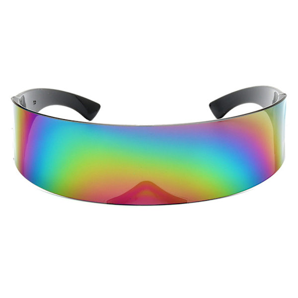2 st Futuristiska Glasögon Balglasögon Framtida Soldat Rymd Alien