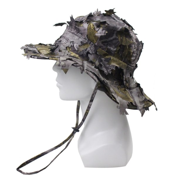 1 utomhus kamouflage fiskare hatt, militär fanatiker taktisk