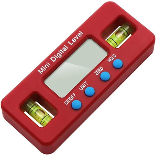 1 kpl (Punainen) 100 mm Tasonmittausviiva Elektroninen Digitaalinen Näyttö Hengenmitta