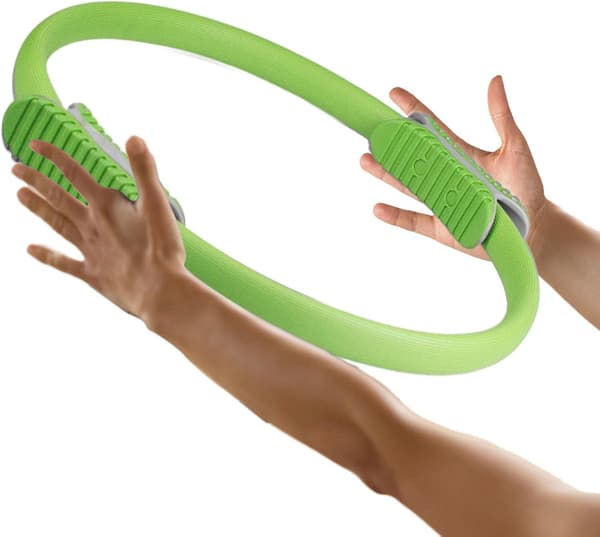 1 st Grön Pilatesring - Bärbar Kroppsring, för Kvinnor