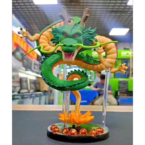 5,9 tuuman Resin Shenron -hahmo Shenlong -patsas Action Figure yrityksille, Halloweenille, jouluun, lomaan ja syntymäpäiville