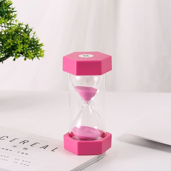 Timeglasssett, timeglass for barn, dusjtimer, timeglass, 3