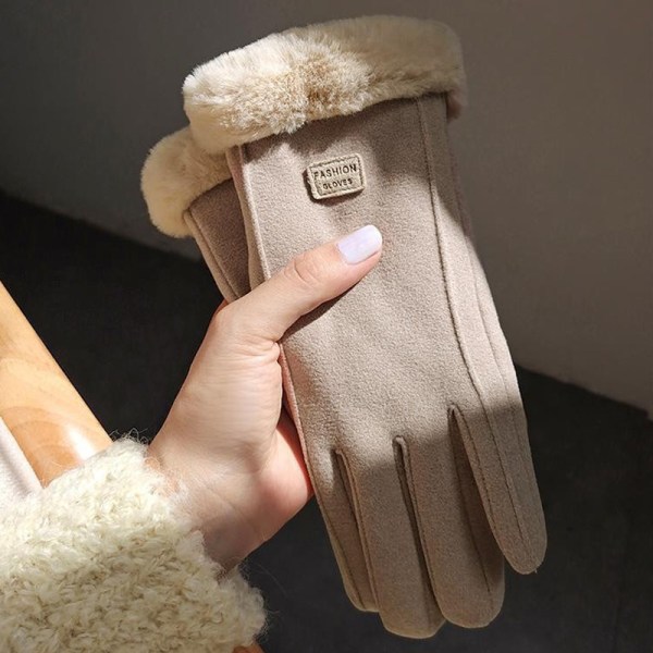 Vinterhandsker til kvinder - Tykke, varme, koreansk version af de japanske