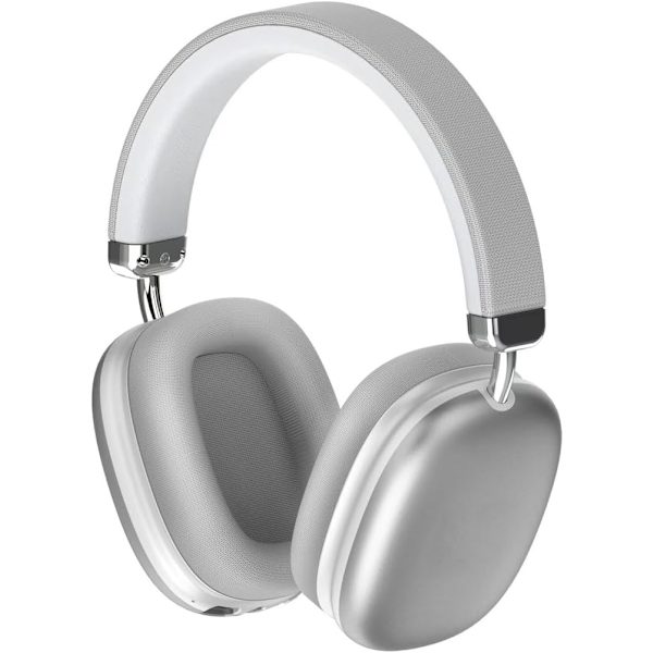 Trådløst Bluetooth Headset, Bluetooth Hovedtelefoner, Justerbart Trådløst Headset Til Telefon / Computer / Tablet, Sølv