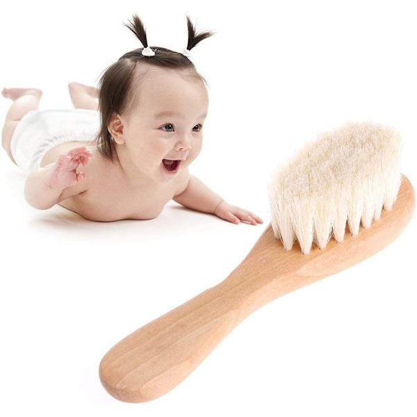 1 Styck Toddler Hår & Badborste Spädbarnsbad & Rygg Skrubbning