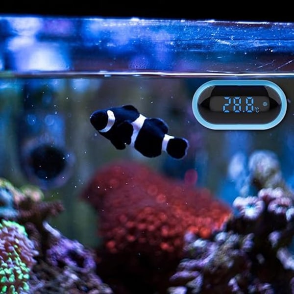 Aquarium Termometer, Aquarium Digital Thermometer, för fisk