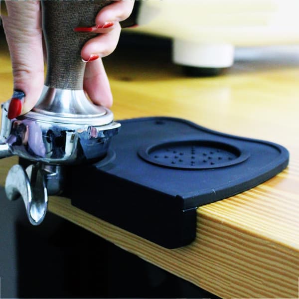 1 Stk Sort Kaffe Tamper Måtte Kaffe Tamper Måtte Kaffe Tamper