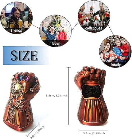 Olutpullonavaaja, hanska-pullonavaaja, Marvel The Avengers 4: