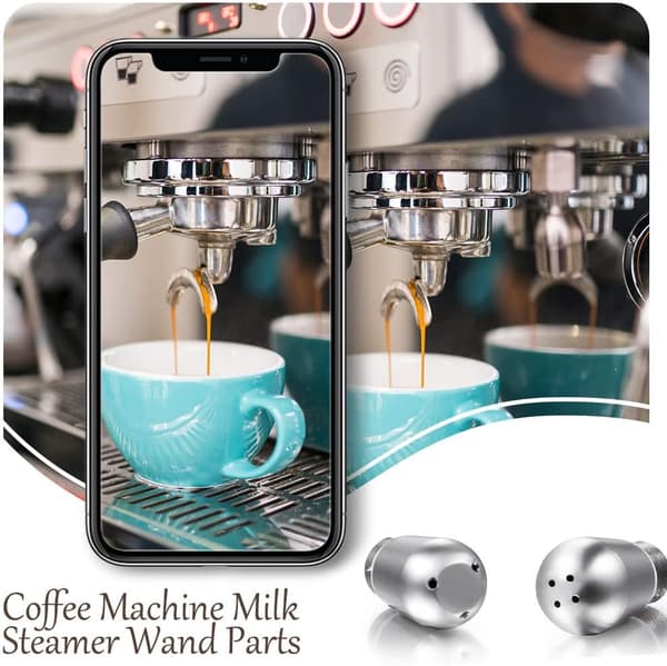 En 4-hulls universell kaffemaskin i rustfritt stål, kaffe