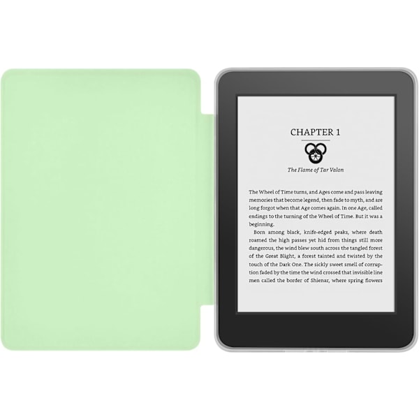 7-tums Kindle Paperwhite Fodral (12:e generationen - 2024), Ultraklart, Mjukt, Flexibelt, Transparent, Sömn/Automatisk väckning