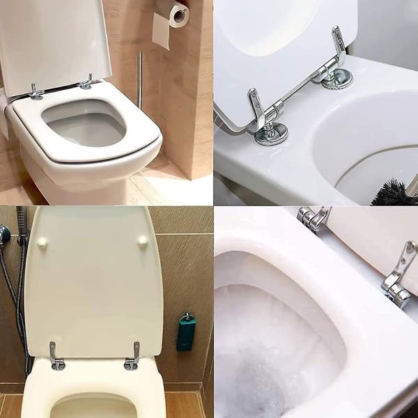 Toalettsetehengsel-erstatningsfester Sinklegering Toalettsete