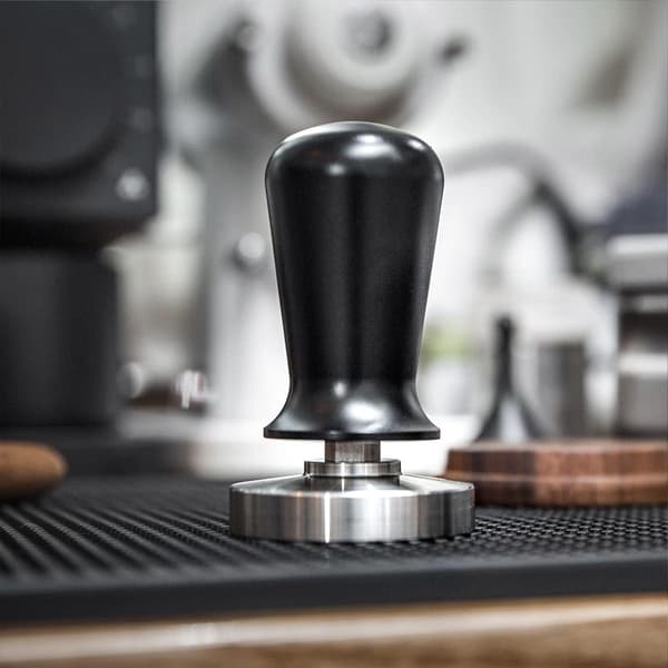 1 Stycke 53MM Rostfritt Stål Kaffepress Trästretchpress