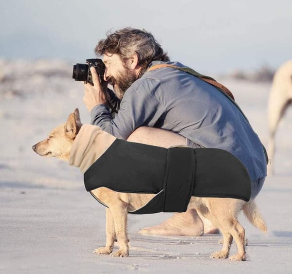 Vinterhundjacka, Hundjacka Vindtät Hundväst Kläder med Värme